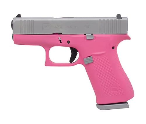 GLOCK 43X 9MM 3.41 PRISON PINK FRAME